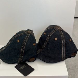 NWT / NWOT Denim Pageboy Caps